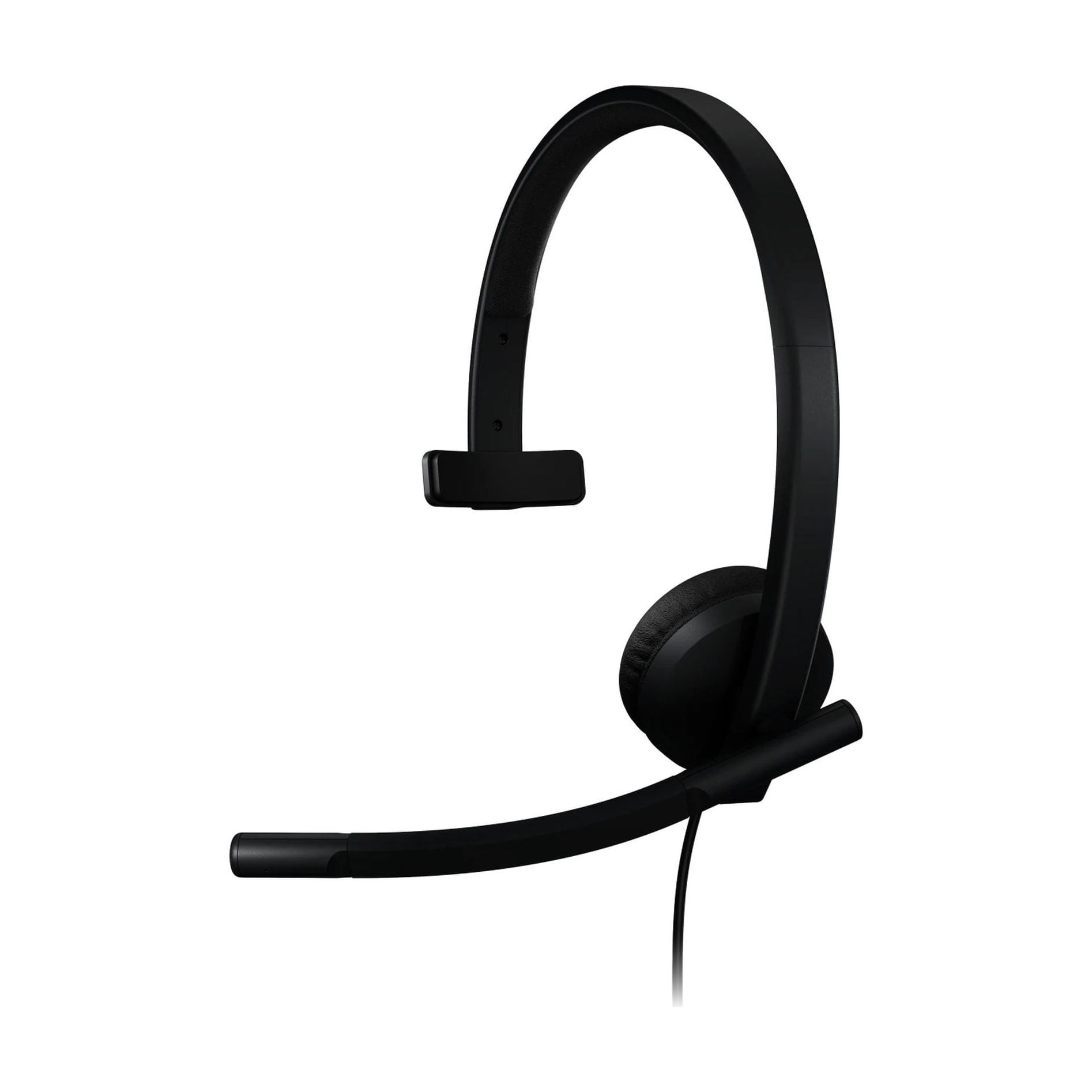 Дротові накладні навушники Logitech H570e Teams Mono USB-C, чорні (981-001427)